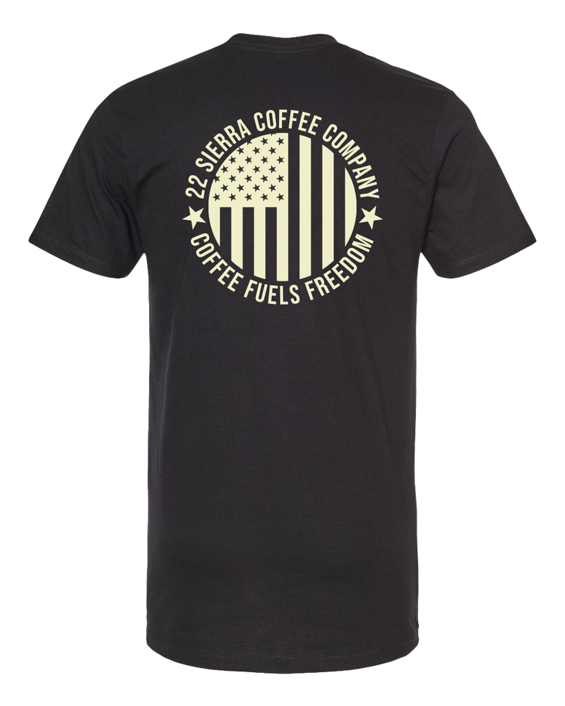 Coffee Fuels Freedom T-Shirt - Black-0