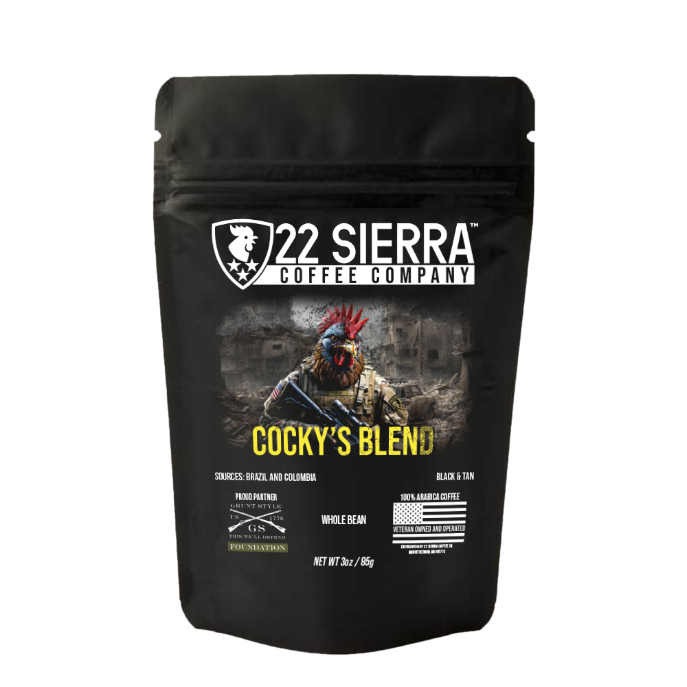 Cocky's Blend Assault Pack - Black & Tan Espresso-0