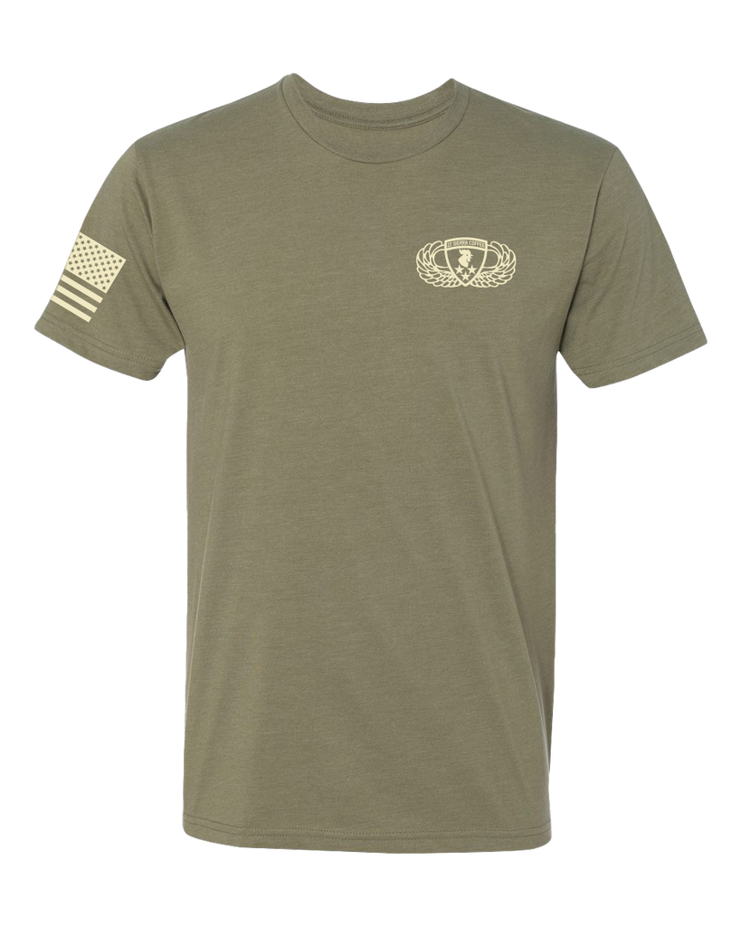 Death From Above T-Shirt - OD Green-1