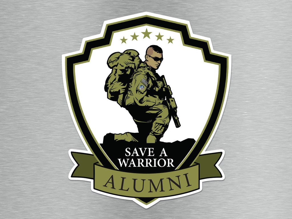 Save A Warrior™ Vinyl Decal-4